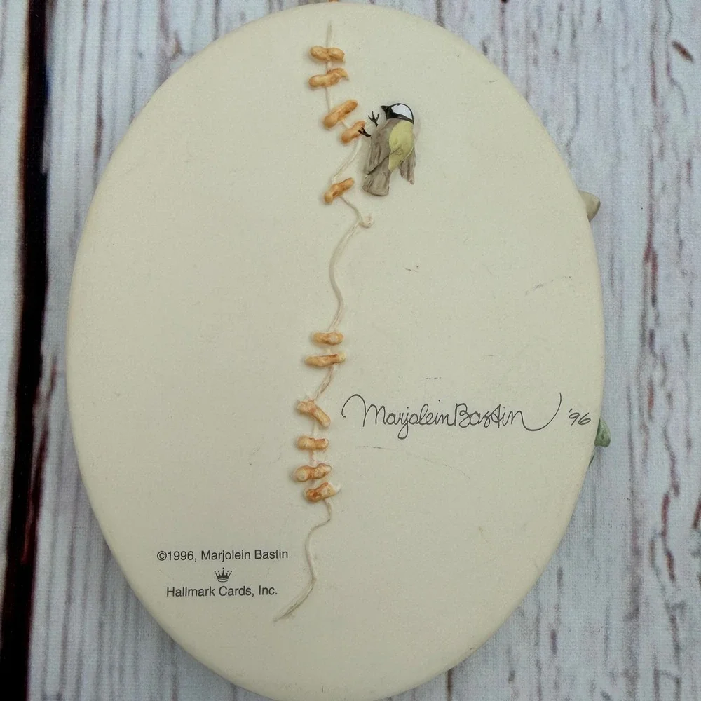 Hallmark Marjolein Bastin 1996 Rooster Christmas Tree Ornament Nature Sketchbook